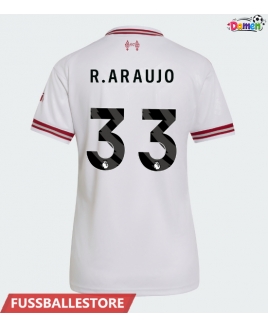 Günstige Liverpool Ronald Araujo #33 Auswärtstrikot Damen 2026-27 Kurzarm